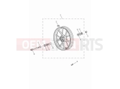 Front wheel - Triumph Speed Twin 900 2023