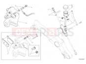 DUCATI Scrambler 1100 Sport REAR BRAKE SYSTEM