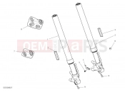 DUCATI Scrambler 1100 Sport FRONT FORK