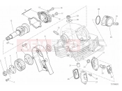 DUCATI Scrambler 1100 Sport VERTICAL CYLINDER HEAD & TIMING