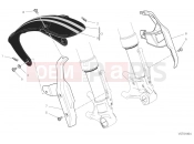 DUCATI Scrambler 1100 Sport FRONT MUDGUARD
