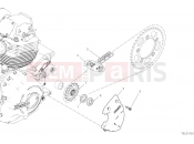 DUCATI Scrambler 1100 Sport FRONT SPROCKET & CHAIN