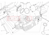 DUCATI 2020 Scrambler Full Throttle Vertical Cylinder Head Valves