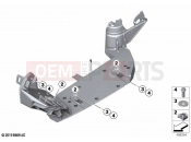 Footboard support | Footboard support - BMW Motorrad C 400 GT 21 (0C61, 0C63) 2022