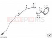 Rotational-speed sensor, rear | Rotational-speed sensor, rear - BMW Motorrad C 400 GT 21 (0C61, 0C63) 2022