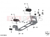 Holder, engine control unit | Holder, engine control unit - BMW Motorrad C 400 GT 21 (0C61, 0C63) 2022
