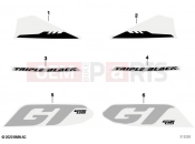 Decorative tape | Decorative tape - BMW Motorrad C 400 GT 21 (0C61, 0C63) 2022
