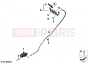 BMW Motorrad BMW 2020 C models C 400 X (0C09, 0C19) Luggage compartment lock 2 | Luggage compartment lock 2