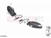 BMW Motorrad BMW 2020 C models C 400 X (0C09, 0C19) LED turn indicators, rear | LED turn indicators, rear