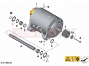 El. machine with fork bearing - BMW Motorrad C evolution (0C03) 2020