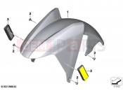 Front-wheel cover - BMW Motorrad C evolution (0C03) 2020