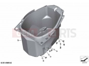 Luggage compartment - BMW Motorrad C evolution (0C03) 2020