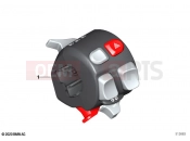 Multifunction switch left button grey - BMW Motorrad C evolution (0C03) 2020