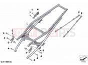 Rear frame | Rear frame - BMW Motorrad F 850 GS (0B09, 0B19) 2022
