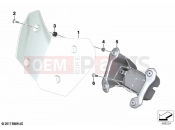Windshield / mounting | Windshield / mounting - BMW Motorrad F 850 GS (0B09, 0B19) 2022