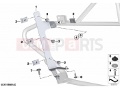 Fire extinguisher holder | Fire extinguisher holder - BMW Motorrad F 850 GS (0B09, 0B19) 2022