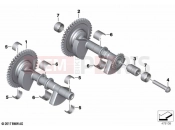 Compensating shaft | Compensating shaft - BMW Motorrad F 850 GS (0B09, 0B19) 2022