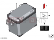 Aluminium case | Aluminium case - BMW Motorrad F 850 GS (0B09, 0B19) 2022