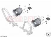 Signal system, electronic | Signal system, electronic - BMW Motorrad F 850 GS (0B09, 0B19) 2022