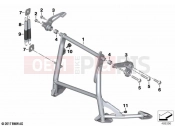 BMW Motorrad BMW 2021 F models F 850 GS (0B09, 0B19) Centre stand | Centre stand