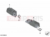 BMW Motorrad BMW 2021 F models F 850 GS (0B09, 0B19) Footrest adjustable | Footrest adjustable