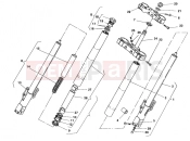 DUCATI 1999 Monster 750 FRONT FORK » FRONT SUSPENSION