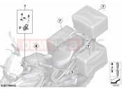 BMW Motorrad BMW 2021 F models F 850 GS (0B09, 0B19) Single key locking system EWS 4 | Single key locking system EWS 4