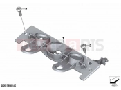 BMW Motorrad BMW 2021 F models F 850 GS (0B09, 0B19) Seat bench locking system | Seat bench locking system