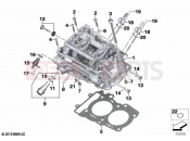 BMW Motorrad BMW 2021 F models F 850 GS (0B09, 0B19) Cylinder head | Cylinder head