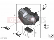 BMW Motorrad BMW 2021 F models F 850 GS (0B09, 0B19) LED headlight - Generation II | LED headlight - Generation II
