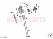 BMW Motorrad BMW 2021 F models F 850 GS (0B39) Side stand | Side stand
