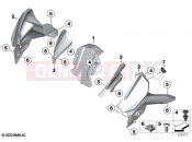 BMW Motorrad BMW 2021 F models F 850 GS (0B39) Wind deflector | Wind deflector