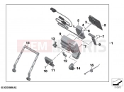 BMW Motorrad BMW 2021 F models F 850 GS (0B39) Navigation preparation 2 | Navigation preparation 2