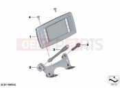 BMW Motorrad BMW 2021 F models F 850 GS (0B39) Control panel, radio / microphone | Control panel, radio / microphone