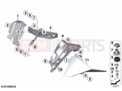 Wind deflector | Wind deflector - BMW Motorrad F 850 GS Adve. (0K00) 2020