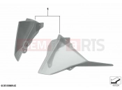 Wind deflector tinted | Wind deflector tinted - BMW Motorrad F 850 GS Adve. (0K00) 2020