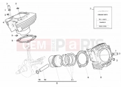 DUCATI 1999 Monster 750 City CYLINDER - PISTON » ENGINE CASE