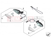 Turn indicators, front | Turn indicators, front - BMW Motorrad F 900 R (0K11, 0K13) 2023