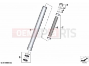 BMW Motorrad BMW 2020 F models F 900 R (0K11, 0K13) Stanchion | Stanchion