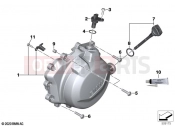 BMW Motorrad BMW 2020 F models F 900 R (0K11, 0K13) Engine housing cover, left | Engine housing cover, left