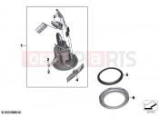 BMW Motorrad BMW 2020 F models F 900 R (0K11, 0K13) Fuel pump / lever sensor | Fuel pump / lever sensor