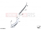 BMW Motorrad BMW 2020 F models F 900 R (0K11, 0K13) Tail trim | Tail trim