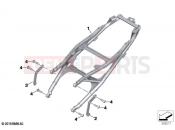 BMW Motorrad BMW 2020 F models F 900 R (0K11, 0K13) Rear frame | Rear frame