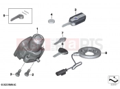 BMW Motorrad BMW 2020 F models F 900 R (0K11, 0K13) Radio-controlled locking system | Radio-controlled locking system