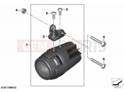 BMW Motorrad BMW 2020 F models F 900 R (0K11, 0K13) LED additional headlight 