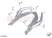 BMW Motorrad BMW 2020 F models F 900 R (0K14) Handle rear | Handle rear