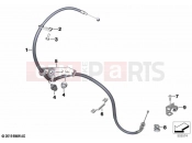 BMW Motorrad BMW 2020 F models F 900 R (0K14) Clutch cable | Clutch cable