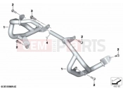 BMW Motorrad BMW 2020 F models F 900 R (0K14) Engine protection bar | Engine protection bar