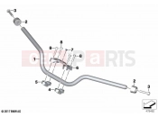 BMW Motorrad BMW 2022 F models F 900 R A2 (0K31) Handlebar | Handlebar