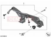 BMW Motorrad BMW 2022 F models F 900 R A2 (0K31) Cover, cable runway | Cover, cable runway